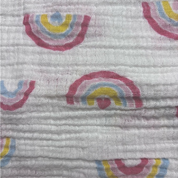 COPY - Rainbow Muslin Blanket/Swaddle - Picture 2 of 5